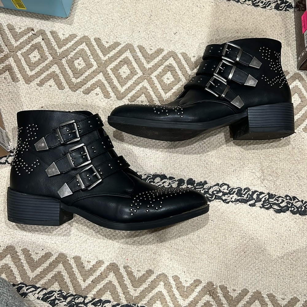 Black Ankle Boots